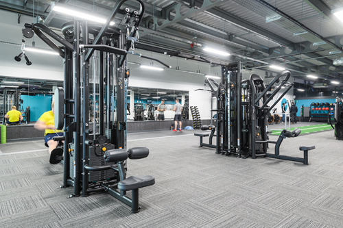 lat pull down machine puregym