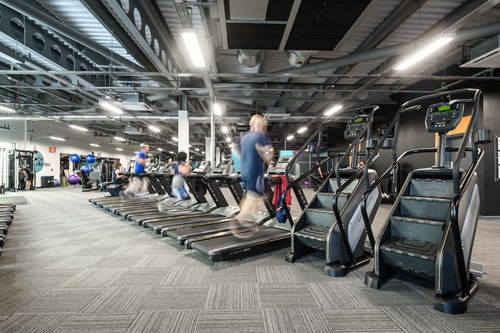 PureGym cardio area